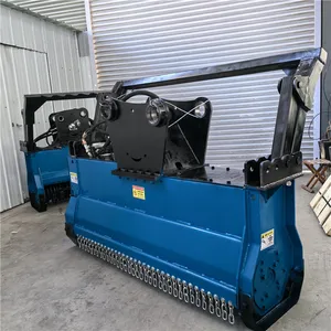 Le plus récent équipement agricole Fléau Attachment Mini Excavator Mulcher Machine en vente