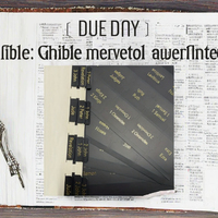 75 étiquettes d'indexation pour la Bible, Nouveau et Ancien Testament, autocollantes, imperméables, laminées mat