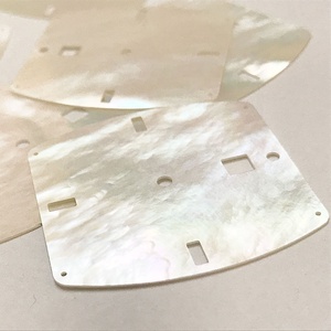 Natuurlijke witte parelmoer wijzerplaten rechthoekige MOP schelp wijzerplaten horloge wijzerplaat onderdelen voor horloge maken groothandel - Product Image 2