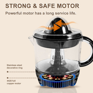 Exprimidor de Naranjas Eléctrico KJ1060, Capacidad de 700 ml, Fácil de Usar, para el Hogar - Product Image 2