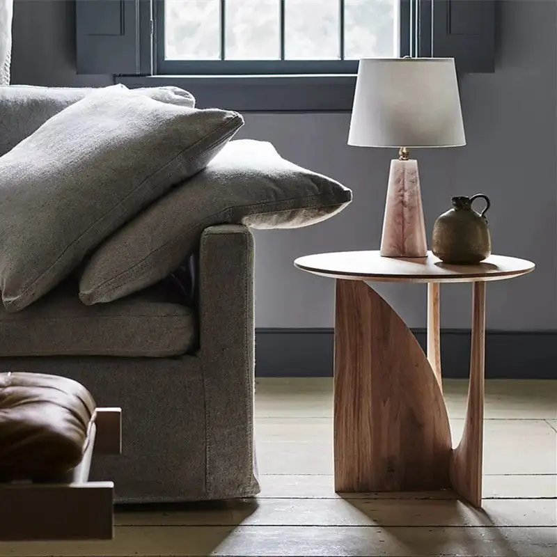 Japanischer Bestseller Mode-Luxusmöbel Dekor Seitenschwarz Holz Couchtisch für Wohnzimmer