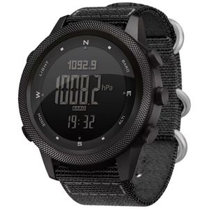 Montre NORTH EDGE Apache46 pour hommes ALPS 45MM, sports de plein air, natation, métronome, boussole, étanche, boîtier en fibre de carbone, bracelet en nylon - Product Image 2