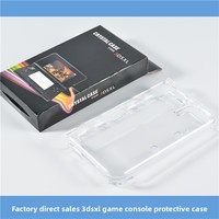 Étui de protection en cristal PC pour 3DS XL & LL fabriqué par le fabricant avec boîte colorée