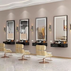 Nuevo Espejo de Maquillaje de Diseño Moderno Directo de Fábrica para Salón de Belleza, Espejo para Peluquería con Luces - Product Image 3