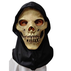 Máscara de Calavera Talla Única, Accesorio de Disfraz de Halloween, Cosplay, Cubrecabezas - Product Image 5