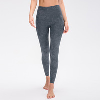 Fabrik-OEM Neues Design Batik-Leggings mit Hoher Taille, Bauchkontrolle, Eng Anliegende Yoga-Hose, Bedruckte Hüftliftende Fitness-Sportleggings