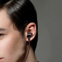 Casque intra-auriculaire avec basses lourdes Micro filaire 3.5mm Télécommande Moniteur HI-FI Écouteurs filaires