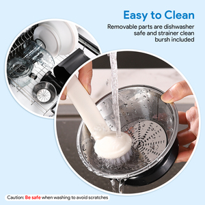 Extracteur de jus multifonctionnel centrifuge pour fruits et légumes, boîtier en acier inoxydable, éjection automatique de la pulpe, silencieux, 600W - Product Image 2