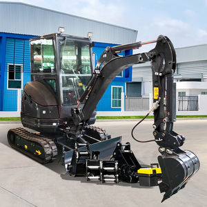 CE EPA EURO5多機能1トン高効率ディーゼルショベルミニディガーファーム追跡バケットミニ掘削機 - Product Image 1