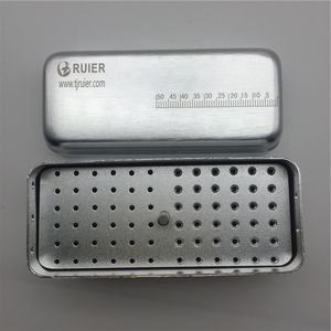 صندوق تعقيم للأسنان لحفظ أدوات الحفر السنية/صندوق تخزين أدوات الحفر السنية - Product Image 2