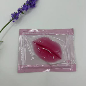 Masque <span class=keywords><strong>pour</strong></span> <span class=keywords><strong>les</strong></span> lèvres en feuille de collagène à absorption intense d'hydratation, marque privée, saveur de rose, extrait de centella, infusé d'acide hyaluronique - Product Image 3