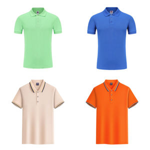 <span class=keywords><strong>T</strong></span>-<span class=keywords><strong>shirt</strong></span> de golf formel pour homme, é<span class=keywords><strong>t</strong></span>é, éco-responsable, logo personnalisé brodé ou imprimé, respirant, manches courtes, couleurs assorties, tricot uni - Product Image 5