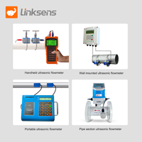 Medidor de Flujo Ultrasónico Portátil Profesional LINKS-2000P, Medidor de Calor y Frío para Patrullaje y Calibración Industrial