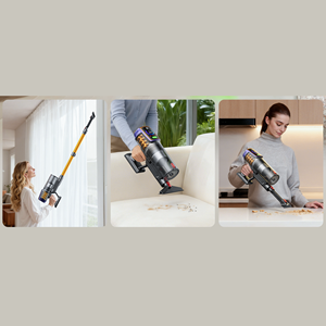 Aspiradora Inalámbrica para Pisos de Madera y Alfombras, Elimina Pelo de Mascotas, Silenciosa, con Pantalla LED, 260W, <span class=keywords><strong>27KPA</strong></span> - Product Image 2