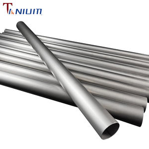 Tubo de Escape de Titanio Personalizable de 1.5-5 Pulgadas, Tubo Recto de Acero Inoxidable F90 <span class=keywords><strong>M5</strong></span> Gr2, 1.5 mm de Espesor, Pulido - Product Image 3