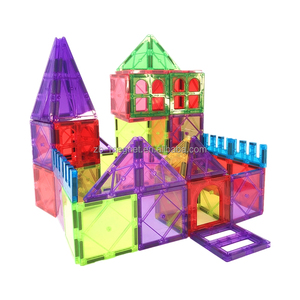 Tuiles Magnétiques Magiques Bonne Éducation Blocs Jouets pour Enfants - Product Image 1