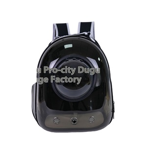 Thời trang mèo Ba lô không gian viên nang thiết kế với cửa sổ trời trong suốt thoáng khí bên xách tay ngoài trời Túi vật nuôi làm bằng nhựa - Product Image 3