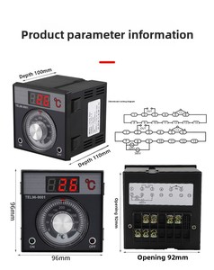 Màn Hình Hiển Thị Kỹ Thuật Số Bộ Điều Khiển Nhiệt Độ Công Tắc TEL96-9001 AC220V/380V Đa Năng Cơ Núm Điều Chỉnh Lò Nướng Bình Giữ Nhiệt - Product Image 4