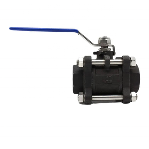สกรูเกลียวในขนาด 3/4 นิ้ว แบบ 1/2/3 ชิ้น พร้อม PTFE ลอยได้ ทำจากสแตนเลส SS201/304/316 เกลียวใน 2 ชิ้น แบบลูกบอล - Product Image 3