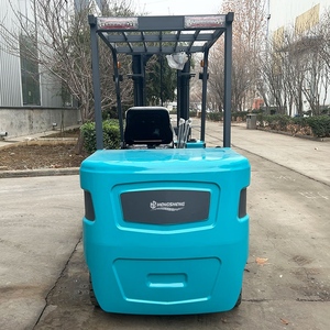 免费送货 CE 3吨电动伸缩式叉车 锂电池 3m举升高度 1480钢制框架立柱 智能仪表板 仓库用 - Product Image 2