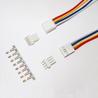كابل محول مروحة الكمبيوتر من موليكس 5102 بثلاثة دبابيس إلى 2 × 3 دبابيس مع عزل PVC للاستخدام الإلكتروني