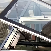 Ventana de Techo Inteligente con Sensor, Impermeable, Eléctrica, Personalizable, para Terraza o Solárium en Villas