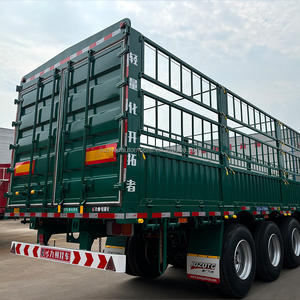 <span class=keywords><strong>Semi</strong></span>-<span class=keywords><strong>remorque</strong></span> <span class=keywords><strong>de</strong></span> cargaison <span class=keywords><strong>de</strong></span> barrière <span class=keywords><strong>de</strong></span> piquet en acier <span class=keywords><strong>de</strong></span> trois essieux pour le compagnon <span class=keywords><strong>de</strong></span> conducteurs <span class=keywords><strong>de</strong></span> camion pour le transport efficace - Product Image 5