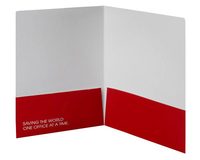 Usine chinoise d'impression A4 A5, dossiers de présentation de papier/documents, Logo personnalisé pour dossiers et dossiers d'affaires avec poches