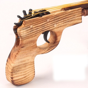 ปืนของเล่นไม้แบบมอนเตสซอรี่สำหรับเด็กและผู้ใหญ่ ของขวัญวันหยุด ปืนของเล่นไม้ - Product Image 4