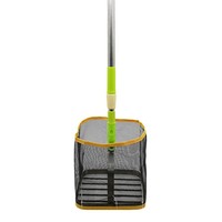 Panier de ramassage de balles de tennis de table et de badminton en alliage d'aluminium, télescopique et à angle réglable, expédié directement de l'usine