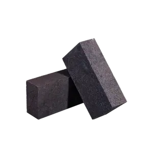 Electric Fused MgO Cr2O3 Brick semi rebonded Magnesite Chrome Refractory Brick magnesia dolomite brick