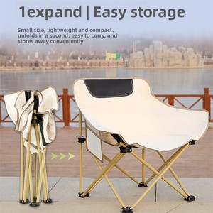 <span class=keywords><strong>Chaise</strong></span> pliante <span class=keywords><strong>en</strong></span> métal d'extérieur portable, <span class=keywords><strong>chaise</strong></span> de réalisateur <span class=keywords><strong>en</strong></span> fer confortable pour le camping, la pêche, les pique-niques, le dessin artistique, les jardins modernes - Product Image 5