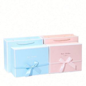Teacher's Day Pink Bow Gift Box Wedding Birthday Handmade <b>Cup</b> Fan Umbrella Gift Set - Product Image 2