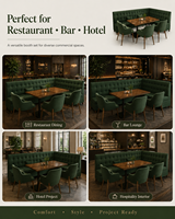 Meubles commerciaux modernes en bois massif écologiques pour hôtels, restaurants, cafés, design contemporain, 25 ans d'expérience, pour l'extérieur, salon et salle à manger