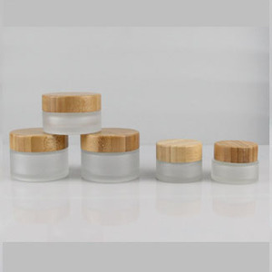 Hoge Temperatuur Resistente Glazen Opslagpot Bamboe Hout Deksel Transparante Huishoudelijke Verzegelde Potten Cosmetische Opslag Potten Plastic Voor - Product Image 3