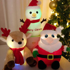 Personnalisation Cadeau de Noël pour enfants Adorable peluche lumineuse Animal en peluche jouet - Product Image 3
