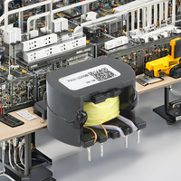 Transformateur de Commutation Haute Efficacité BEIRUI, Alimentation Électrique Certifiée CE, ISO 9001, ROHS, Fil de Cuivre, Noyau en Ferrite, -20°C à +68°C