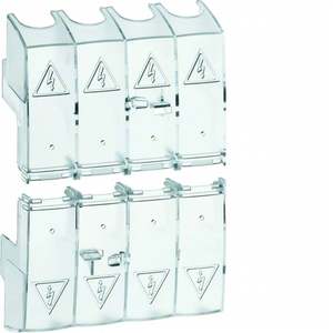 HZC218 personnalisable avec une housse de protection Hagers pour les sectionneurs HAE et les commutateurs de transfert HIC 4P - Product Image 1