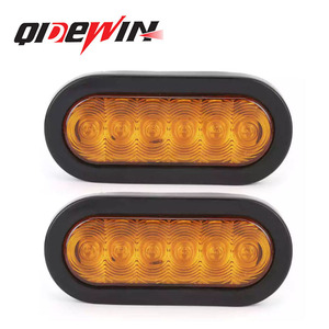 <b>LED</b> Truck Side <b>Light</b> 12V Yellow <b>Red</b> ABS 450LM For Retrofit Upgrade T-06 - Product Image 2