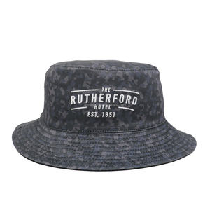 <b>Reversible</b> Custom Waterproof Sun Protection Unisex Fashionable <b>Bucket</b> <b>Hat</b> with Embroidery Logo Outdoors For Daily Use - Product Image 2