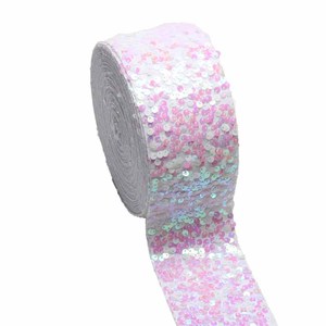 Nastro in <span class=keywords><strong>Tulle</strong></span> con Paillettes da 3 Pollici (75mm) per Abbigliamento, Artigianato e Decorazioni Fai-da-Te - Product Image 6