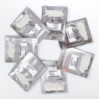 Moissanite Redleaf Sunshine Light Melee en vrac, tailles 0.7mm, 1mm, 2mm, 2.9mm, VVS, taille cœur et flèche, taille ronde, gemmes de moissanite traitées thermiquement