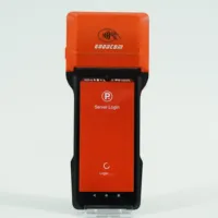 جهاز نقاط البيع المحمول بنظام أندرويد 14 مع شاشة 6.5 بوصة وطابعة إيصالات 80 مم وتقنية NFC وواي فاي لإدارة تذاكر مواقف السيارات