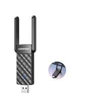 1200Mbps Adaptateur USB 5Ghz Ethernet LAN Cartes Réseau MT7612U Récepteur Wifi USB sans fil Compatible Linux Ordinateur Portable Externe USB3.0
