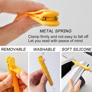 Juego de 3 Marcadores de Libros Inteligentes de Silicona 2024, Accesorios para Lectores, Te Síguen Automáticamente para Pasar las Páginas - Product Image 5