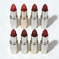 Rouge à lèvres mat vegan à étiquette privée, hydratant, longue tenue, imperméable, gloss à lèvres certifié CE HALAL, emballage personnalisé avec logo