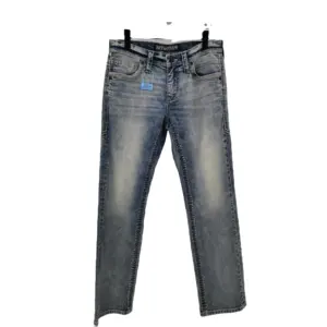 Top pantalon flipperie jeans hiver strech cuir culotte regular leger gris pour homme bleu drips avec fermeture au pied