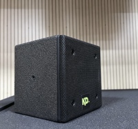Monitor de escenario coaxial de neodimio de 5 pulgadas, altavoz pasivo profesional tipo cuña de suelo con audio de alta resolución para sonido en vivo en bares