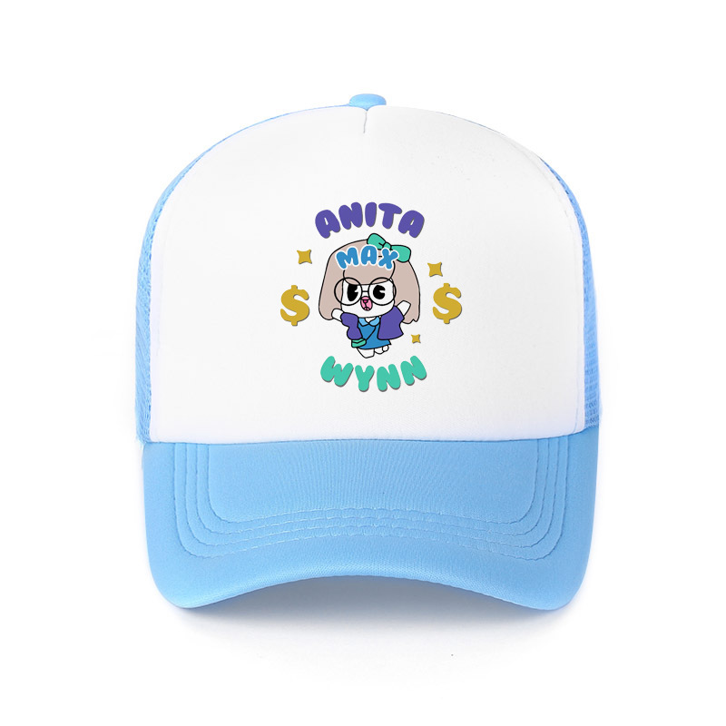 Azul celeste, blanco, nuevo estilo.