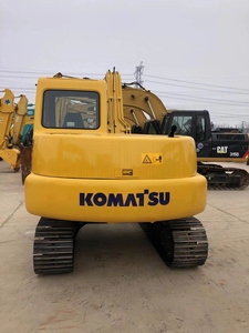 Excavadora usada Komatsu Pc60-7 de 6 toneladas, excavadora pequeña sobre orugas de segunda mano Komatsu pc60 pc70 - Product Image 6